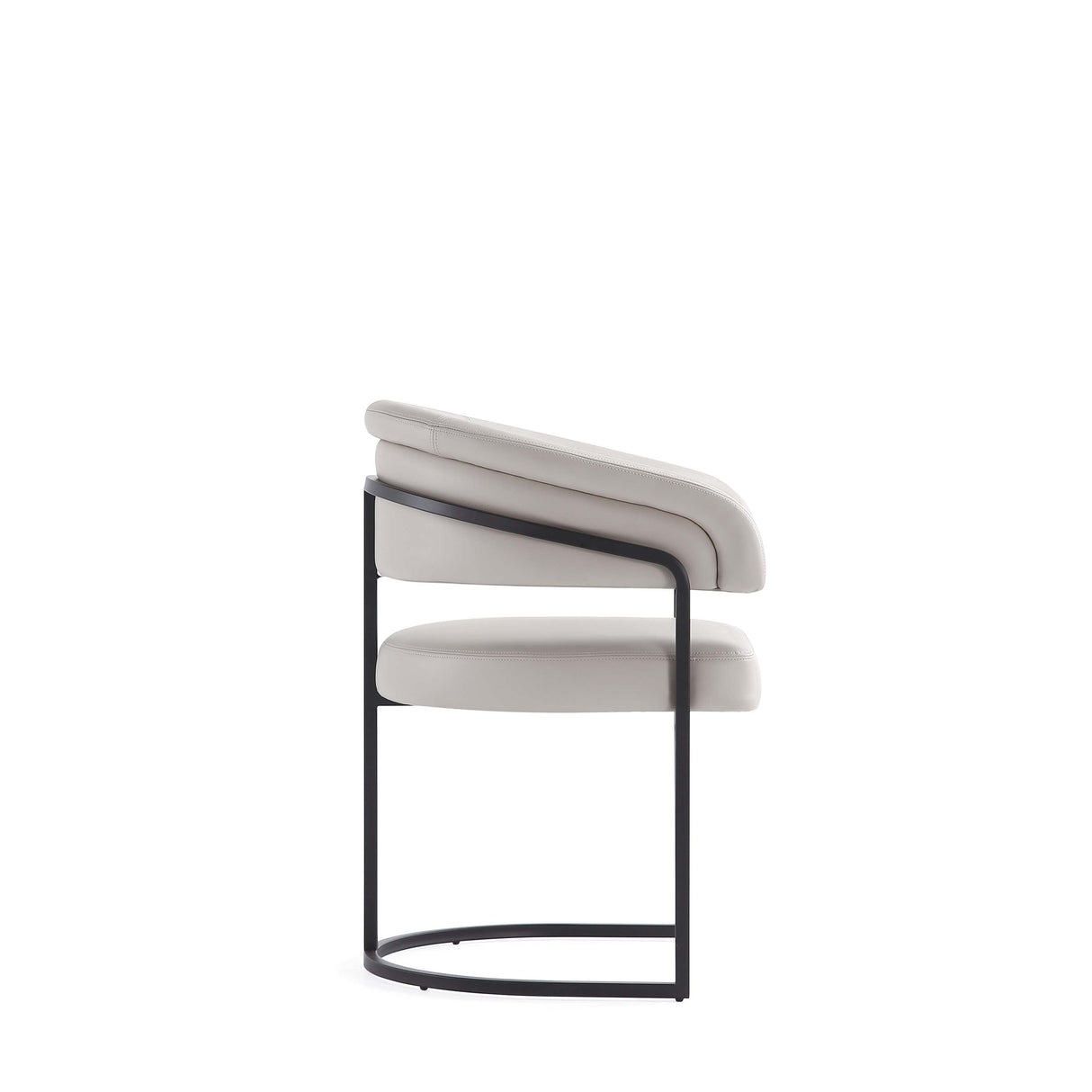 Augusta Dining Chair in Light Grey (set of 6) by Manhattan Comfort at Eve Furniture