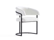 Augusta Dining Chair in White by Manhattan Comfort at Eve Furniture
