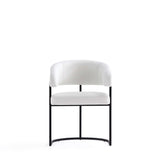 Augusta Dining Chair in White (set of 4) by Manhattan Comfort at Eve Furniture
