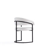 Augusta Dining Chair in White (set of 4) by Manhattan Comfort at Eve Furniture