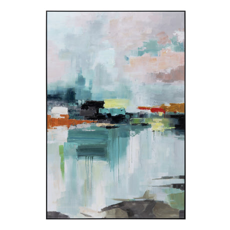 Augusta Green/Blue Canvas by Crestview at Eve Furniture