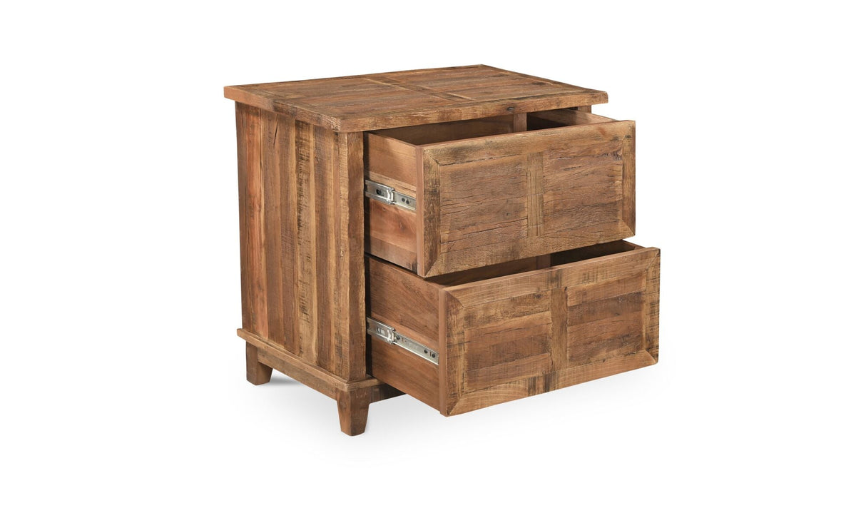 Augusta Nightstand Brown by Moe's Home at Eve Furniture