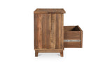 Augusta Nightstand Brown by Moe's Home at Eve Furniture