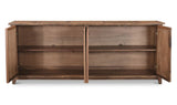 Augusta Sideboard Brown by Moe's Home at Eve Furniture