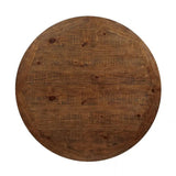 Auletta Rustic/Distressed White, Distressed Dark Oak 5-Piece Dining Room Set by Furniture of America at Eve Furniture