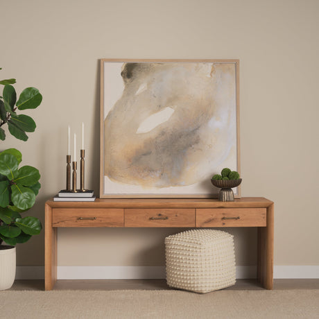 Aura by Ira Havuka Hand-Embellished Textured Framed Canvas Artwork by Mercana at Eve Furniture