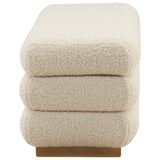 Aura Storage Bench, Cream by Dovetail at Eve Furniture