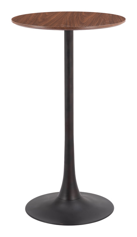 Auray Brown Bar Table by Zuomod at Eve Furniture