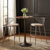 Auray Brown Bar Table by Zuomod at Eve Furniture