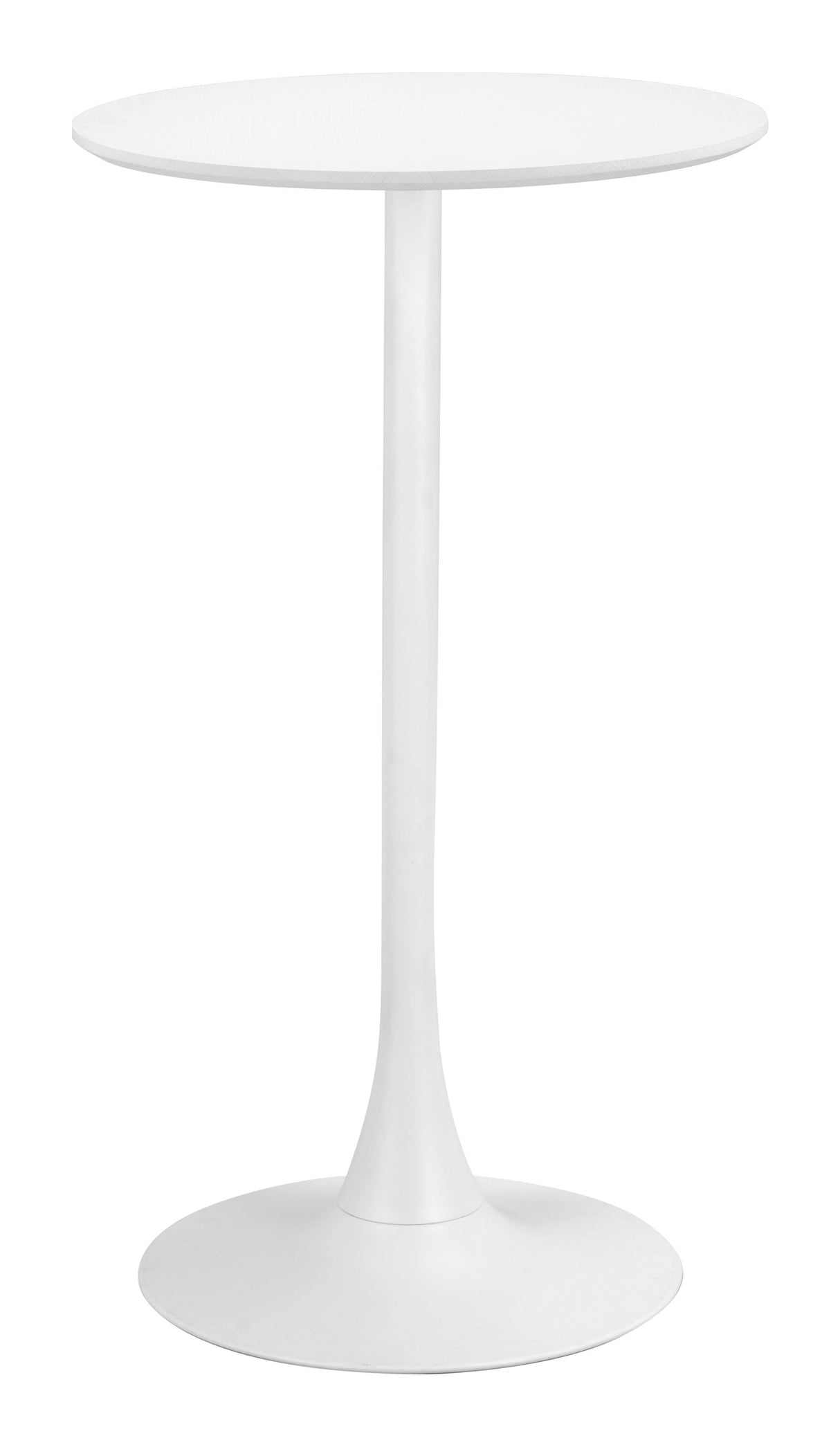 Auray White Bar Table by Zuomod at Eve Furniture