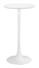 Auray White Bar Table by Zuomod at Eve Furniture