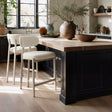 Aurea Light Gray Counter Stool (Set of 2) by Zuomod at Eve Furniture