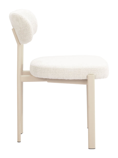 Aurea Light Gray Dining Chair (Set of 4) by Zuomod at Eve Furniture