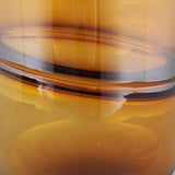 Aurel Tall Orange Glass Vase by Mercana at Eve Furniture