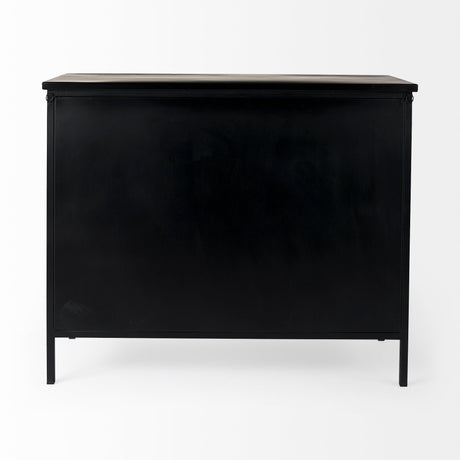 Aurelia Two Door Glass Cabinet by Mercana at Eve Furniture