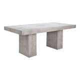 Aurelius 2 Outdoor Dining Table- Dark Grey by Moe's Home at Eve Furniture