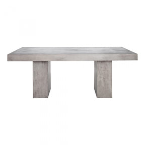 Aurelius 2 Outdoor Dining Table- Dark Grey by Moe's Home at Eve Furniture