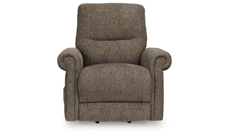 Aureta Earth Power Lift Recliner by Ashley at Eve Furniture