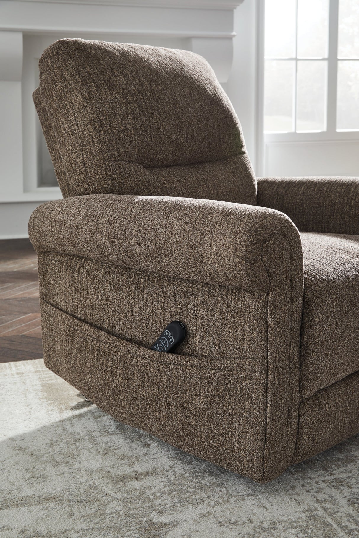 Aureta Earth Power Lift Recliner by ASHLEY FURNITURE at Eve Furniture