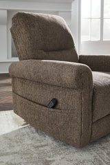 Aureta Earth Power Lift Recliner by ASHLEY FURNITURE at Eve Furniture