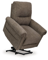 Aureta Earth Power Lift Recliner by ASHLEY FURNITURE at Eve Furniture