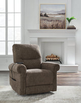 Aureta Earth Power Lift Recliner by ASHLEY FURNITURE at Eve Furniture