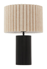 Aurora Beige & Black Table Lamp by Zuomod at Eve Furniture