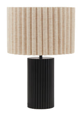 Aurora Beige & Black Table Lamp by Zuomod at Eve Furniture
