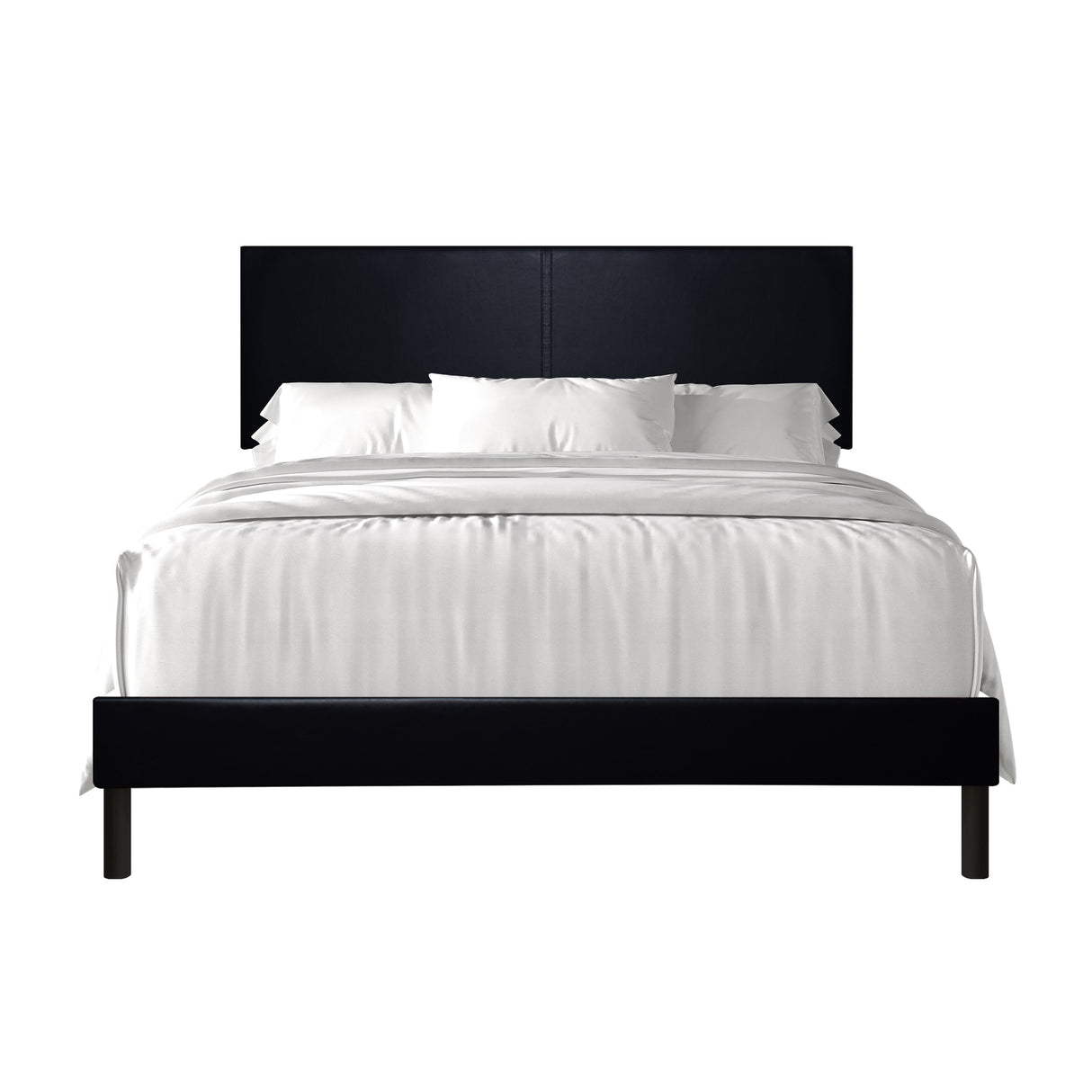 Aurora Black Full Platform Bed by Happy Homes at Eve Furniture