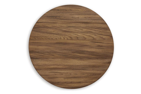 Austanny Warm Brown Coffee Table and 2 End Tables by Ashley at Eve Furniture