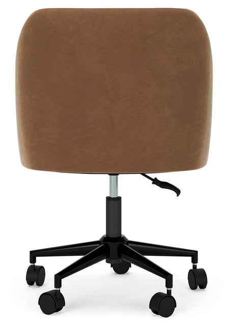 Austanny Warm Brown Home Office Desk Chair