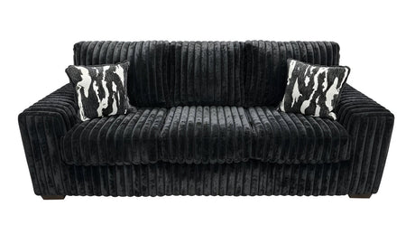 Austin Black Sofa and Loveseat by New Era Innovations at Eve Furniture