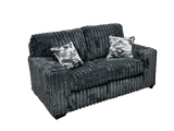 Austin Charcoal Sofa and Loveseat by New Era Innovations at Eve Furniture