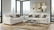 Austin Ivory Sofa and Loveseat by New Era Innovations at Eve Furniture