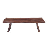 Austin Loft 58" Coffee Table in Natural Sheesham