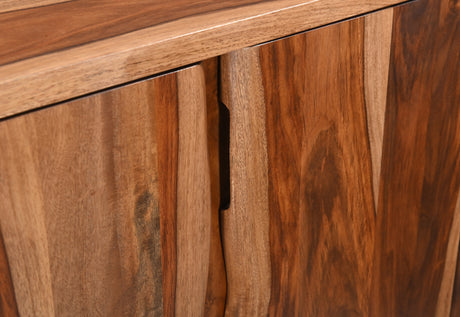 Austin Loft 62" Sideboard in Natural Sheesham by Home Trends & Design at Eve Furniture