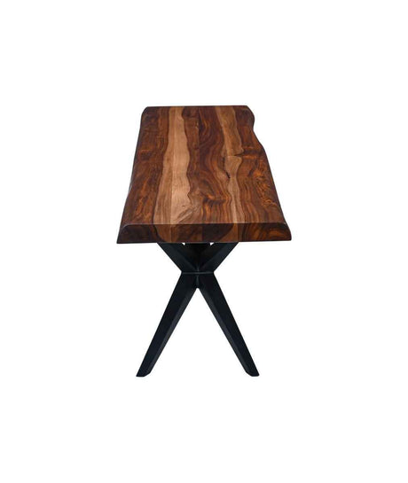 Austin Loft 68" Bench in Natural Sheesham by Home Trends & Design at Eve Furniture