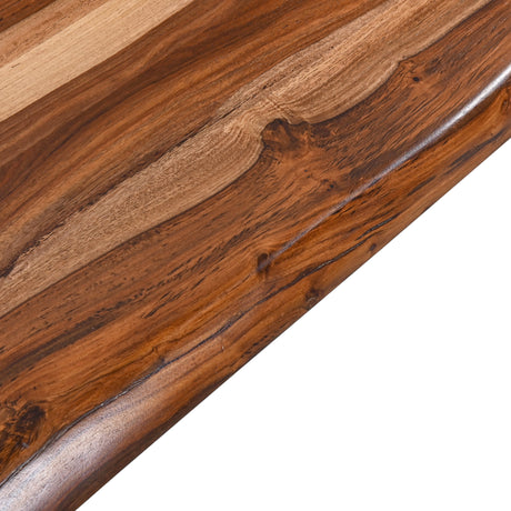 Austin Loft 68" Bench in Natural Sheesham by Home Trends & Design at Eve Furniture