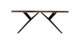 Austin Loft 72" Dining Table in Natural Sheesham by Home Trends & Design at Eve Furniture