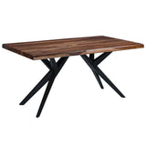 Austin Loft 72" Dining Table in Natural Sheesham by Home Trends & Design at Eve Furniture