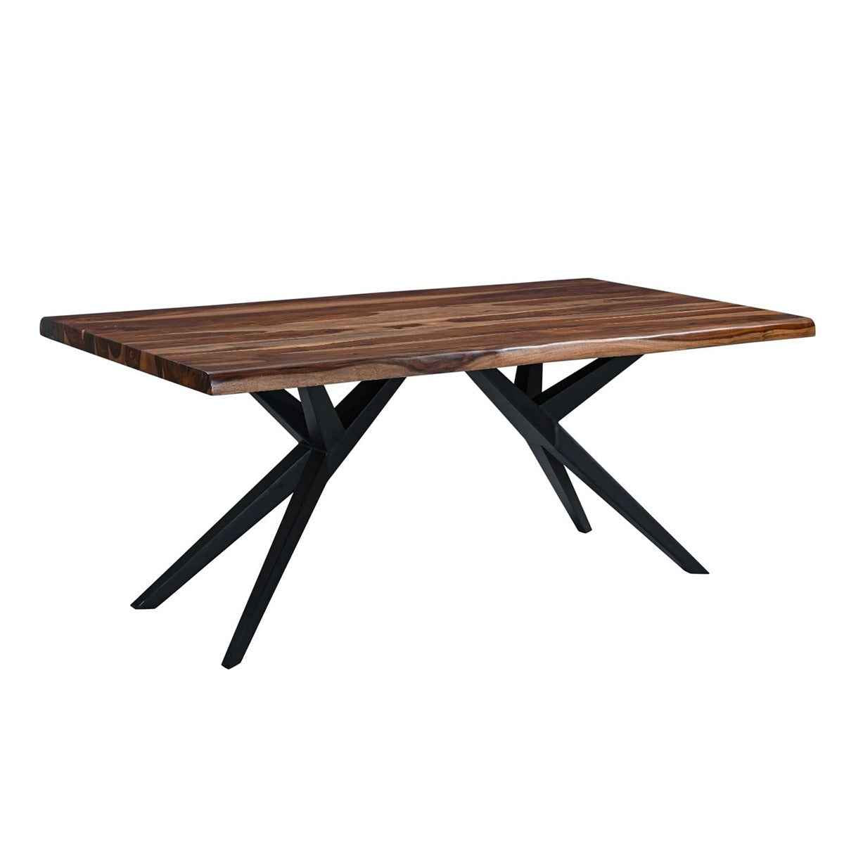 Austin Loft 72" Dining Table in Natural Sheesham by Home Trends & Design at Eve Furniture