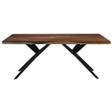 Austin Loft 72" Dining Table in Natural Sheesham by Home Trends & Design at Eve Furniture