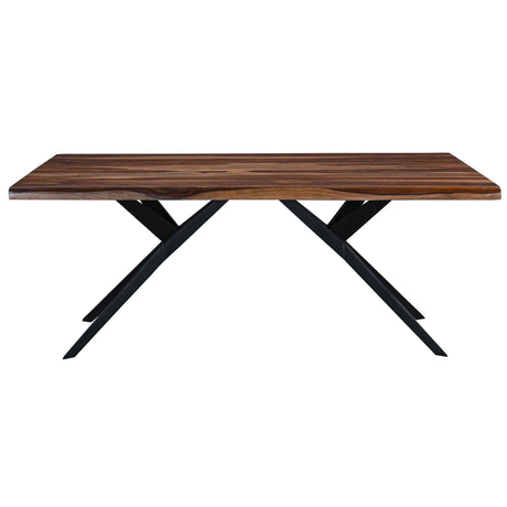Austin Loft 72" Dining Table in Natural Sheesham by Home Trends & Design at Eve Furniture