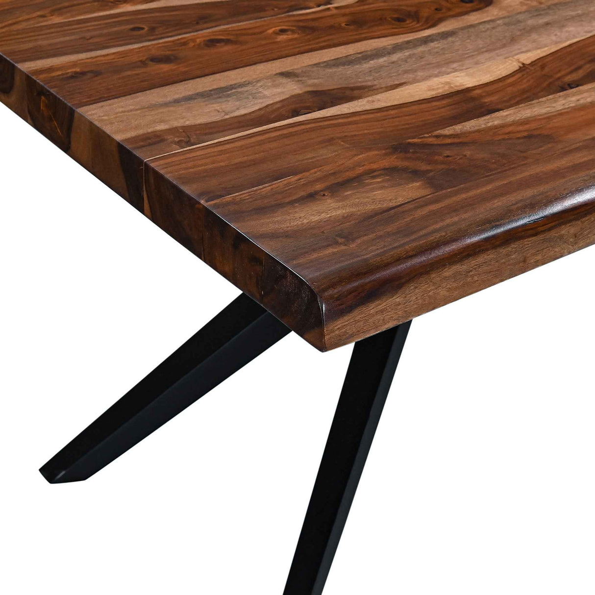 Austin Loft 72" Dining Table in Natural Sheesham by Home Trends & Design at Eve Furniture