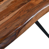 Austin Loft 72" Dining Table in Natural Sheesham by Home Trends & Design at Eve Furniture