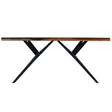 Austin Loft 72" Dining Table in Natural Sheesham by Home Trends & Design at Eve Furniture