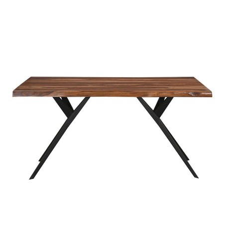 Austin Loft 80" Dining Table in Natural Sheesham by Home Trends & Design at Eve Furniture
