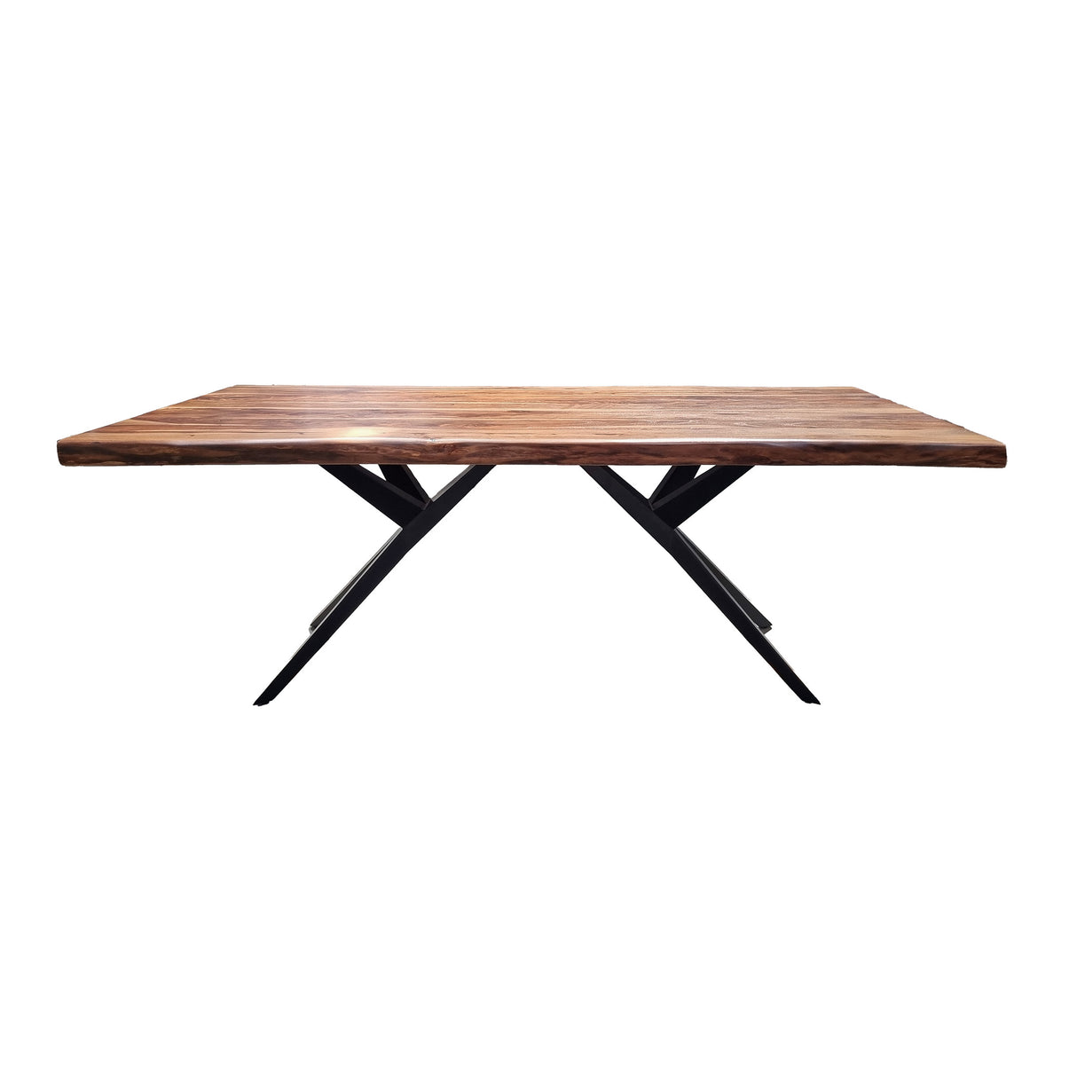 Austin Loft 80" Dining Table in Natural Sheesham by Home Trends & Design at Eve Furniture