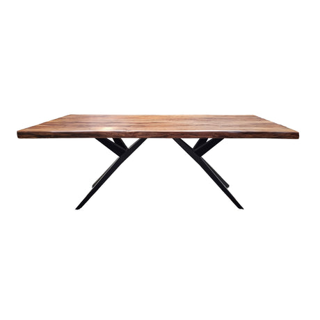 Austin Loft 80" Dining Table in Natural Sheesham by Home Trends & Design at Eve Furniture