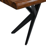 Austin Loft 90" Bench in Natural Sheesham by Home Trends & Design at Eve Furniture